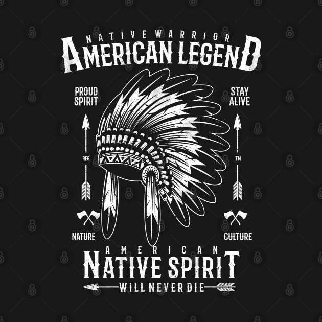 American Legend Native Spirit Warrior Pride Nature Culture by Havous