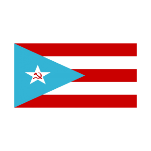 Democratic Peoples Republic of Independent Puerto Rico Flag T-Shirt