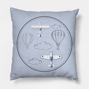 Vintage Flight Pillow