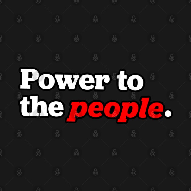 Power to the people by Shelly’s