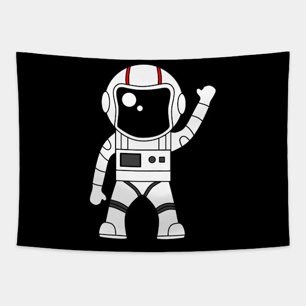 astronaut Tapestry by myepicass