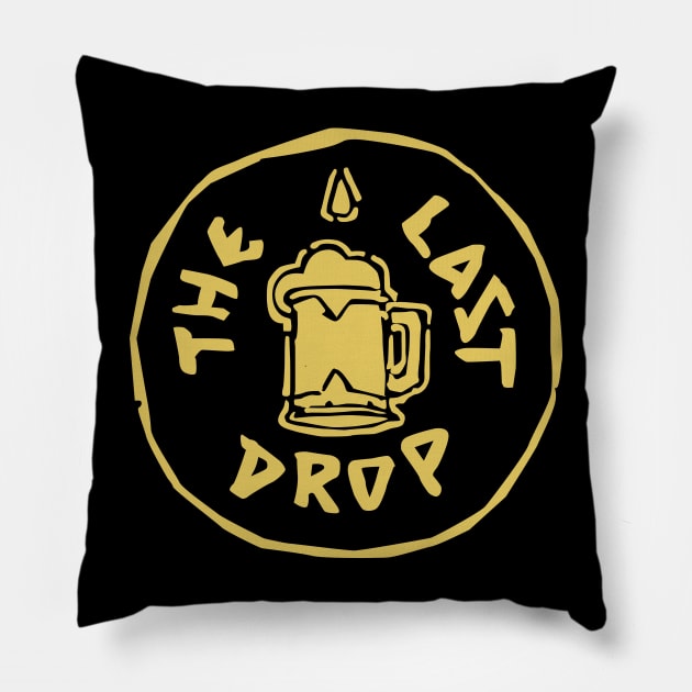 The Last Drop Pillow by MindsparkCreative