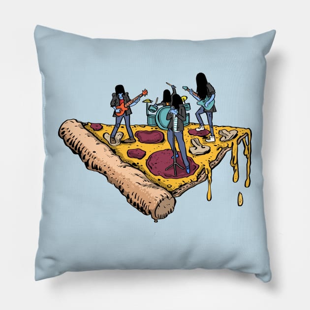 Pepperones Pillow by Lambdog comics!