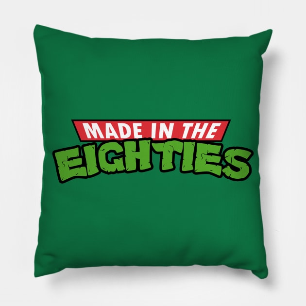 Made in the eighties Pillow by OniSide