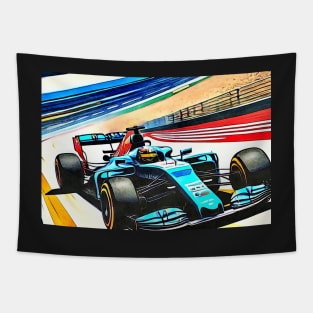 Racer, motif 3 Tapestry