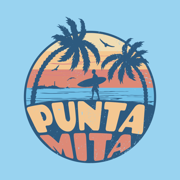 Vintage Surfing Punta Mita, Mexico // Retro Summer Vibes // Grunge Surfer Sunset by Now Boarding