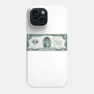 Paul Cuffe $2 Dollar Bill Phone Case