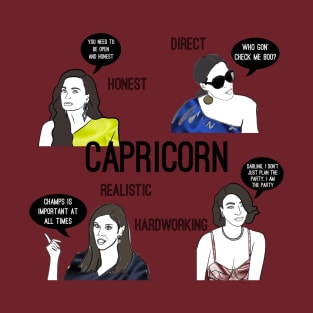 Capricorn- Bravostrology series T-Shirt