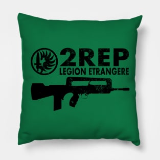 2 REP Foreign Legion (distressed) Pillow