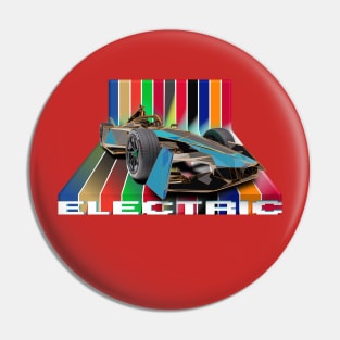 Racing is Electric! Pin