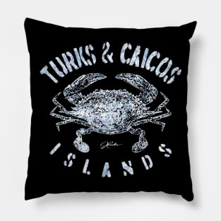 Turks & Caicos Islands Blue Crab Pillow