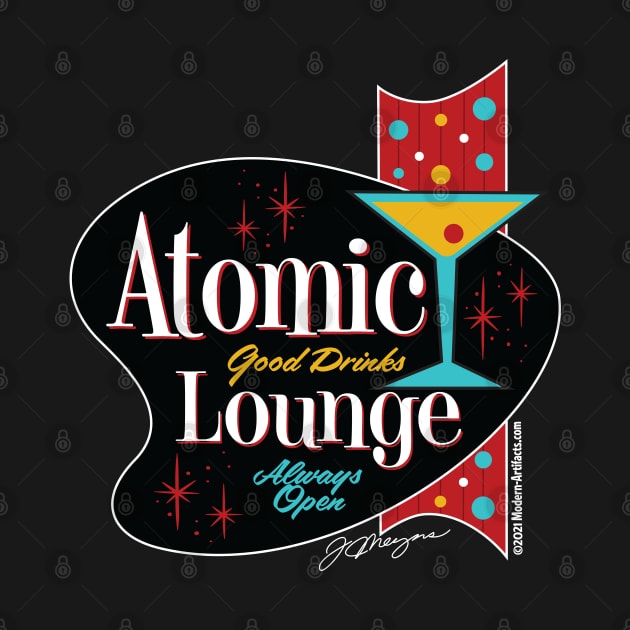 ATOMIC LOUNGE by Modern-ArtifactsLLC