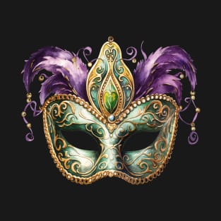 Mardi Gras Mask T-Shirt