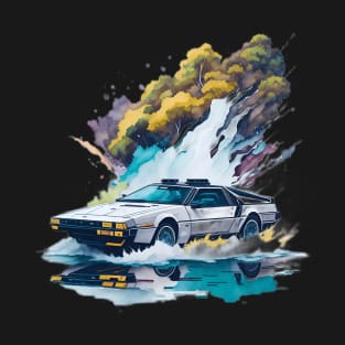 Summer Art DMC DeLorean T-Shirt