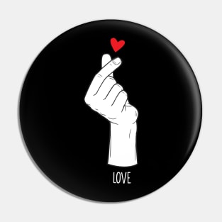 The Symbol of Love Pin