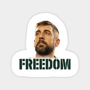 Aaron Rodgers Freedom Magnet