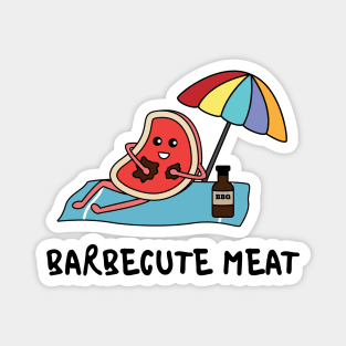 Barbecute Meat Magnet