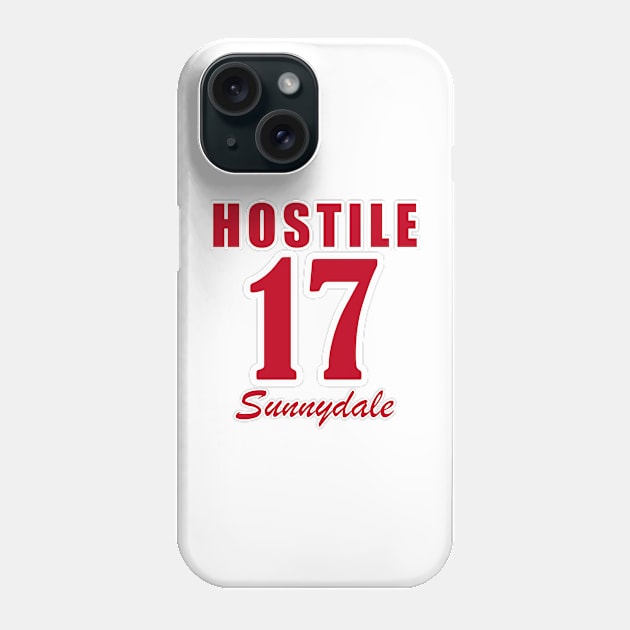 Hostile 17 Sunnydale high Spike Buffy Phone Case by shmoart