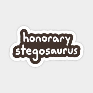 Honorary Stegosaurus Magnet