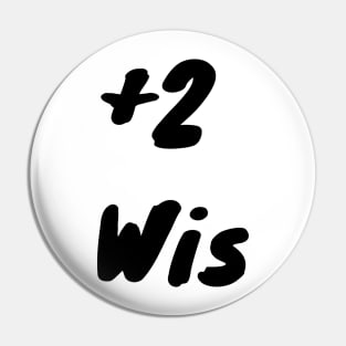 +2 Wis Pin