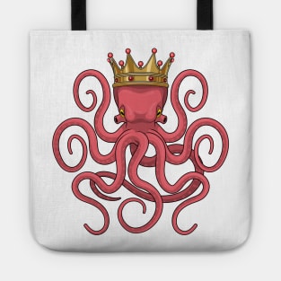 Octopus King Crown Tote