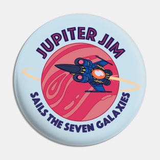 Jupiter Jim Sail The Seven Galaxies Pin