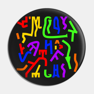 Hidden Message || I'm Gay Pin