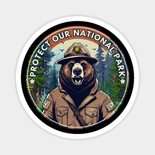 PROTECT OUR NATIONAL PARK Magnet