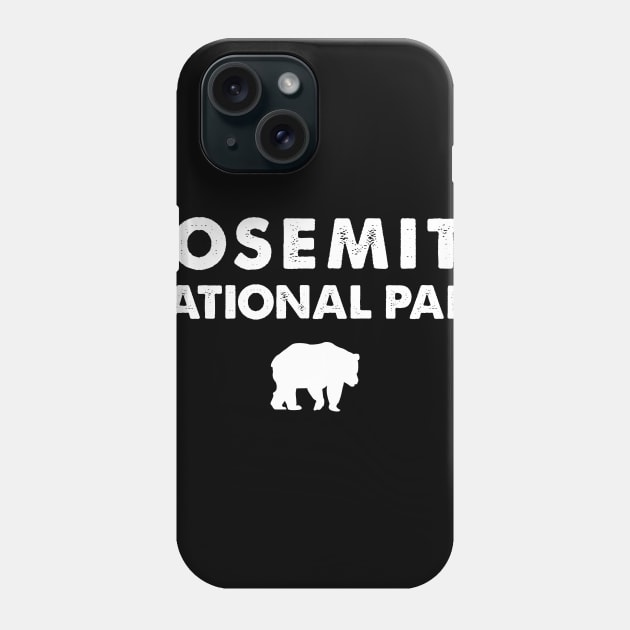 Yosemite National Park Retro Phone Case by roamfree