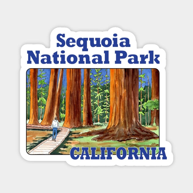 Sequoia National Park, California Magnet by MMcBuck