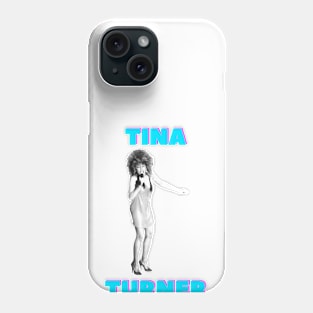 1980s Rock Star - Tina Turner - Retro Phone Case