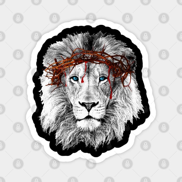 Lion of God Magnet by ALAMOGrafix