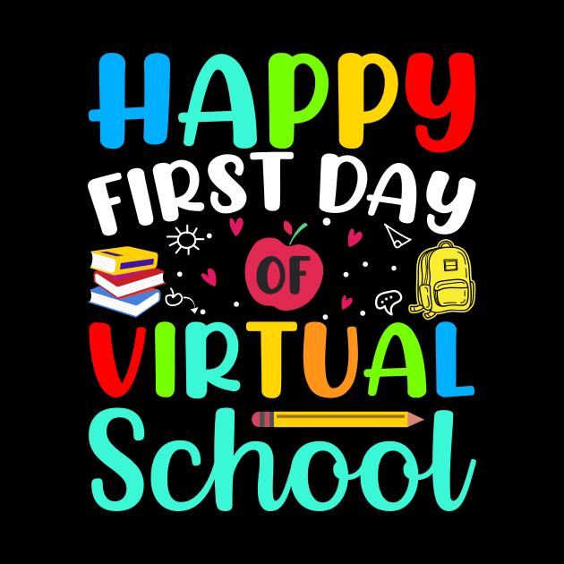 Happy first day of virtual school by amramna