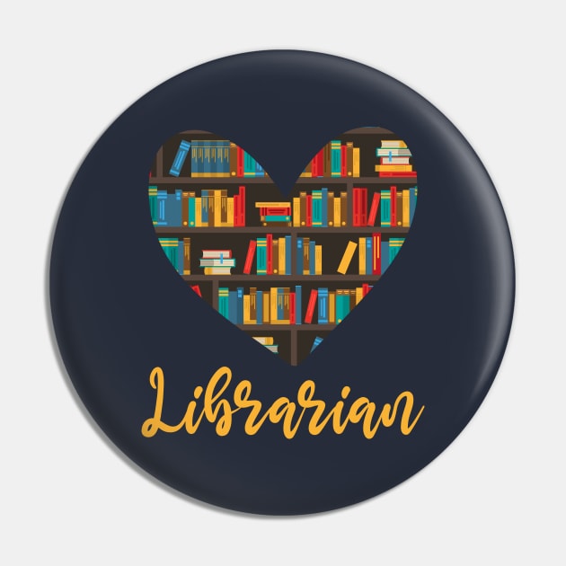 Librarian Pin by sanavoc