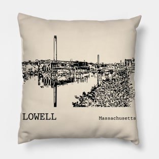 Lowell - Massachusetts Pillow