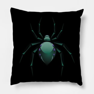 Cartoon Green Spider Pillow