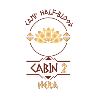 Cabin #2 in Camp Half Blood, Child of Hera – Percy Jackson inspired design T-Shirt