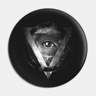 Amulet (B&W) Pin