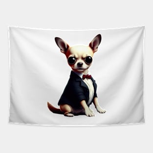 Chihuahua gentleman Tapestry