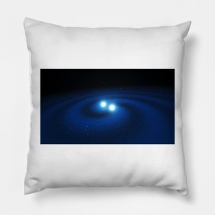 Binary neutron stars, illustration (C037/4969) Pillow