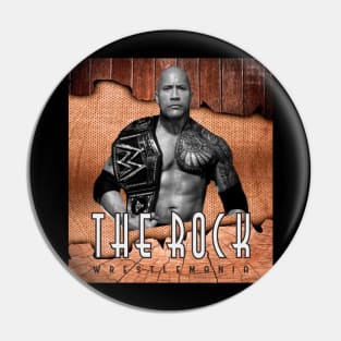 WRESTLEMANIA THE ROCK Pin