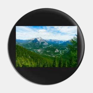 The Rocky mountains on a spring day Pin