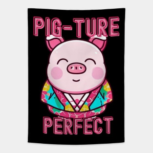 pig-ture perfect Tapestry