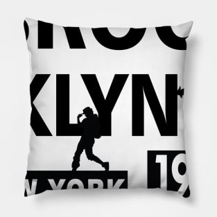 Brooklyn New York Pillow