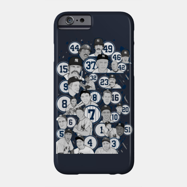 New York Yankee legends collage