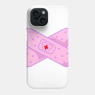 Pink Bandaid Phone Case