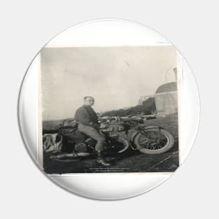 Henry Fussell dispatch rider North Africa 1942 Pin