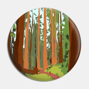 Redwood State Park Pin