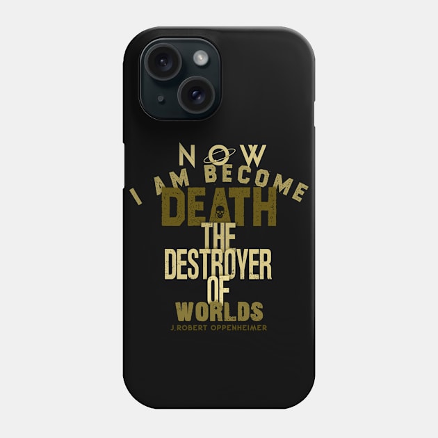 Oppenheimer Phone Case by Pictozoic