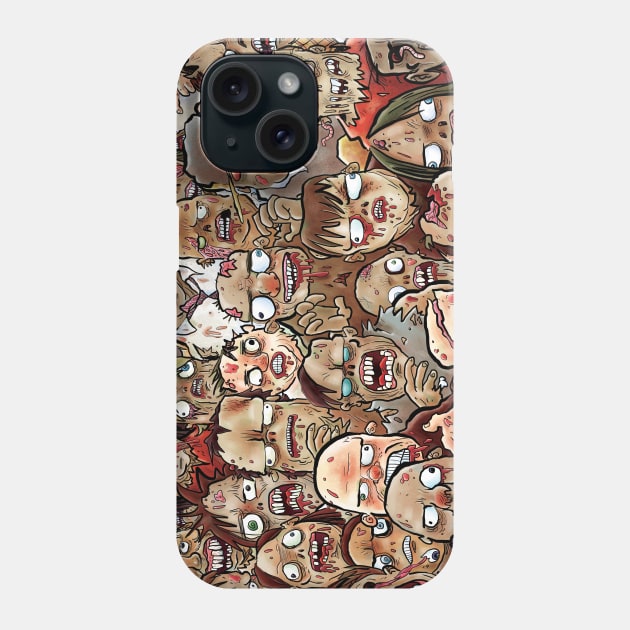 Zombies Phone Case by Grasdal